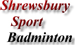 Shrewsbury Sports promotion - badminton